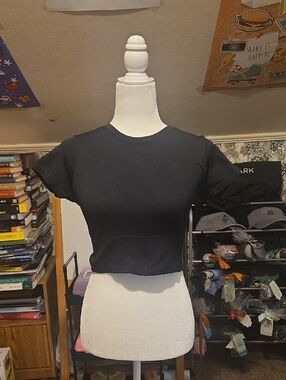 Aerie Athletic Black Gym Shirt